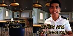 Review Penampakan Mesin ATM di Tengah Laut, Komentar Netizen Bikin Ngakak