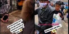 Kisah Haru Orang Baik Tolong Bocah yang Tidur di Jalan karena Diusir Ibunya