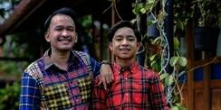 Dipuji Ayah Idaman, Memori Masa Kecil Ruben Onsu Ini Diturunkan ke Betrand Peto