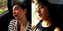 12 Artis Cantik Tertangkap Kamera Tidur Mangap, Duh Kok Gitu..