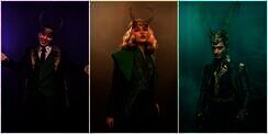 Foto Rangga Azof, Omar Daniel & Cinta Laura Disulap Jadi Loki