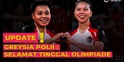 Kode Greysia Polii Mainkan Olimpiade Terakhirnya