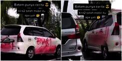 Mobil Dicoret karena Dituding Rebut Laki Orang, Bisa Malu Sepanjang Jalan Nih
