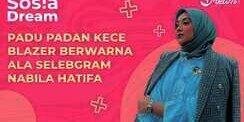 Padu Padan Kece Blazer Berwarna ala Selebgram Nabila Hatifa