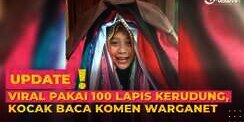 Viral Pakai 100 Lapis Kerudung, Ngakak Baca Komen Warganet