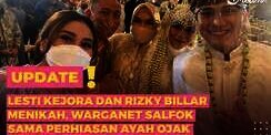 Salfok Perhiasan Ayah Rozak di Pernikahan Lesti-Billar