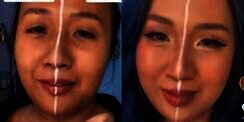 TikTok-er Bandingkan Makeup Mahal versus Murah, Penasaran Hasilnya?