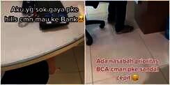 Dandan Modis ke Bank, Si Cewek Insecure Lihat Nasabah Prioritas Bersandal Jepit