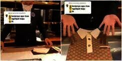 Pria Ini Minta Maaf karena Kerja Jadi Tukang Lipat Baju, Gajinya Bikin Melongo