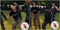 Video Ketangkasan Tentara Wanita AS Dalam Belitan Sarung