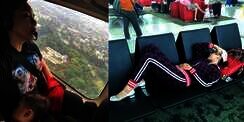 8 Aksi Kocak Artis Tidur di Sembarang Tempat, Soimah di Kebun!