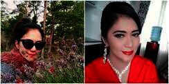 10 Potret Sally Marcelina, Tetap Cantik di Usia 52 Tahun