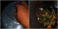 Kaget, Pas Mau Makan Tiba-tiba Ada Tikus di Dalam Wajan