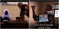 Siswi SMP Dapat Laptop Karena Jawab Soal dari Ganjar Pranowo, Apa Pertanyaannya?