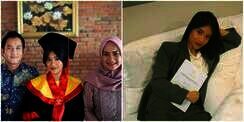 8 Momen Putri Ikke Nurjanah-Aldi Lulus, Berpredikat Cum Laude