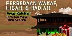 Biar Tak Keliru, Ini 3 Perbedaan Esensial Wakaf, Hibah dan Hadiah