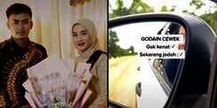 Iseng Goda Cewek Gak Dikenal di Jalan, Eh Bertahun-tahun Kemudian Berjodoh di Pelaminan