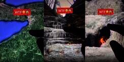 Misteri Air Terjun dengan Api di Dalamnya Terekam Google Earth Akhirnya Terungkap