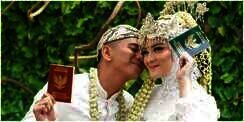 9 Potret Akad Nikah Ridho DA & Syifa Aisyah, Kental dengan Adat Sunda