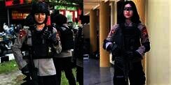 7 Potret Polwan Cantik Dian Asih yang Viral, Paras dan Body Bak Model Terkenal!