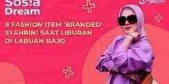 8 Fashion Item 'Branded' Syahrini Saat Liburan di Labuan Bajo