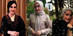 7 Foto Keseharian Artis Istri Pejabat Saat Tampil Polos, Lihat Arumi Bachsin Gak Nyangka Banget!