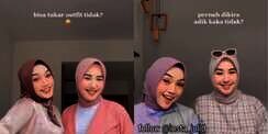 Hijaber Ibu-Anak Sering Dikira Kakak-Adik, Susah Bedakan Siapa yang Tertua