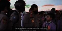 Bocah Rayu Polwan Cantik, Gombalannya Bikin Tepok Jidat