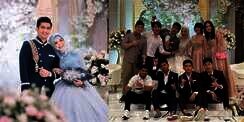 Gaya 10 Seleb di Resepsi Pernikahan Ria Ricis, Dandanan Ayu Ting Ting Bikin Melongo!