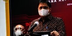 Airlangga: Rata-rata Tambahan Kasus Covid-19 per 7 Hari di 384 Kasus