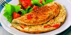 Tambahkan Soda Pada Adonan Omelet, Hasilnya Lebih Lembut