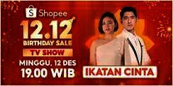 Awas Baper, Nantikan Kejutan Al & Andin di Shopee 12.12 Birthday Sale TV Show