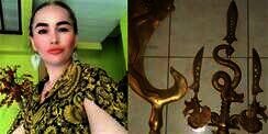 9 Foto Rumah Pedangdut Lilis Karlina, Penuh Benda Klenik Hingga Lukisan Nyi Roro Kidul! 