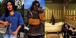 Adu Mewah 12 Foto Kamar Mandi Seleb &lsquo;Sultan&rsquo;, Wow Milik Prilly Latuconsina Ada 100 Pintu!