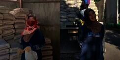 6 Potret Mahasiswi Cantik di Makassar Viral Jadi Kuli Angkut Semen