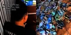 10 Potret Pasutri Bongkar Sarang Tikus di Rumahnya, Isinya Tumpukan Uang Banyak Banget, Auto Kaya!