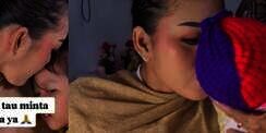 Pengantin Diminta Cium Bayi Saat Dirias, Ini Alasannya