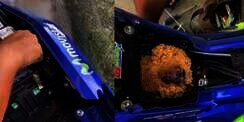 Perbaiki Motor Matic Sulit Di-starter, Bikin Merinding Pas Bongkar Ternyata Bagasinya...