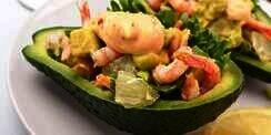 Sedapnya Avokad Udang di Shrimp Taco Salad Bowl