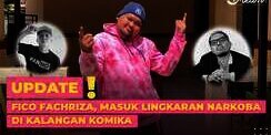 Fico Fachriza, Masuk Lingkaran Narkoba di Kalangan Komika