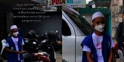 Cerita Juru Parkir Jujur, Kembalikan Emas 50 Gram yang Tercecer di Parkiran