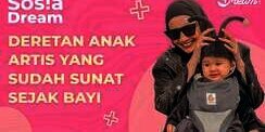 Deretan Anak Artis yang Sudah Sunat Sejak Bayi