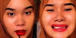TikTokers Pakai 500 Lapis Lip Cream, 'Bibir Berasa Jontor'