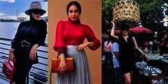 Adu Gaya &lsquo;Mewah&rsquo; 12 Artis Saat Belanja ke Pasar Tradisional, Syahrini Bikin Melongo!