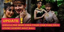 Bak Prewedding! Pemotretan Ghea Youbi dan Gian Zola Pemain Persela