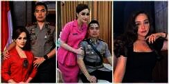Potret Istri Kasat Reskrim Kutai Timur, Cantiknya Kebangetan Kayak Boneka Barbie