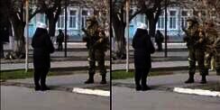 Viral Wanita Ukraina Berani Usir Tentara Rusia: Mulai Saat Ini Kamu Dikutuk!
