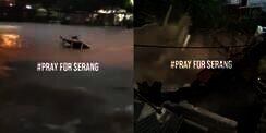 Video Pilu Musibah Banjir Serang Banten, Rumah Hanyut Dibawa Arus Sungai