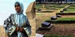 8 Potret Kondisi Makam Julia Perez Usai 5 Tahun Kepergiannya, Penampakannya Bikin Syok!