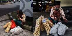 Kakek Penjual Kerupuk Jalan 10 Km Demi Upah Rp10 Ribu, Sering Berpuasa Karena Beras Tak Terbeli